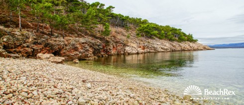 Hrvatska - Kvarner - Otok Krk -  Vrbnik - Plaža Kozica