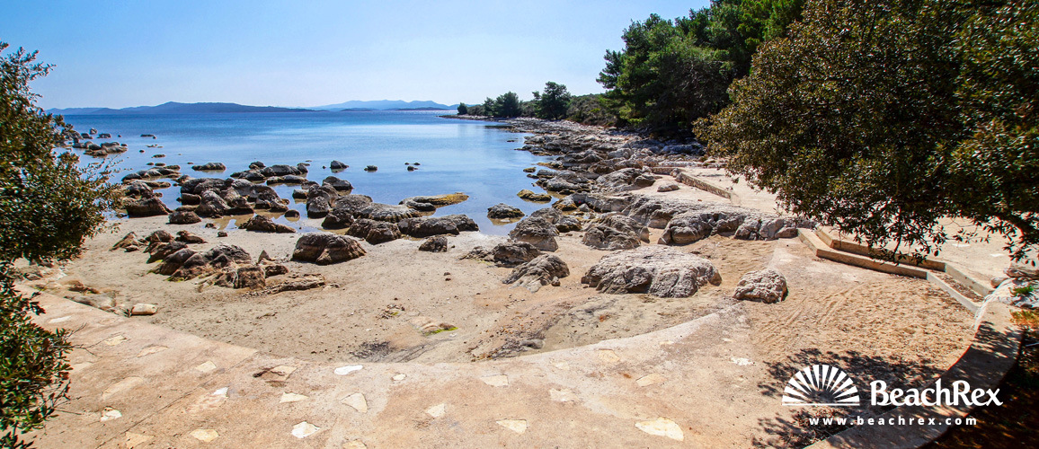 Croatia - Dalmatia  Zadar - Island Ugljan -  Muline - Beach Južna Luka