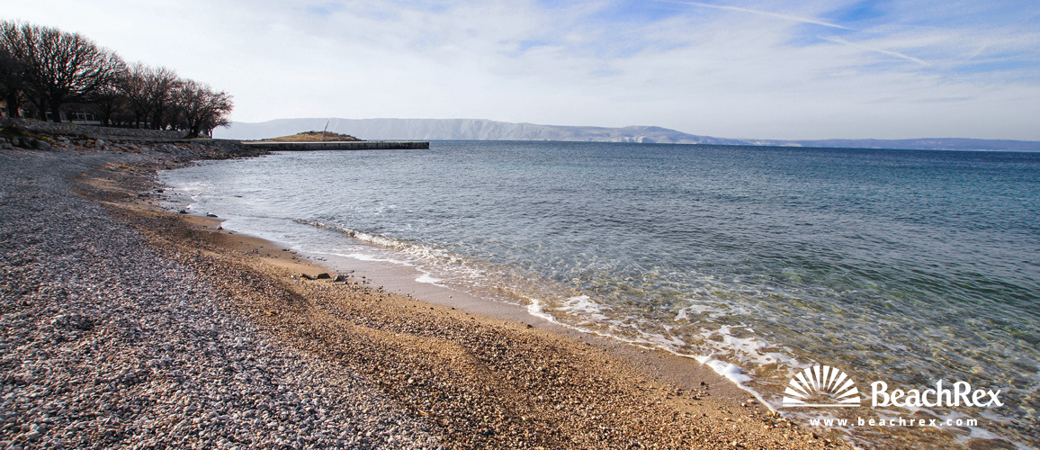 Croazia - Kvarner -  Klenovica - Spiaggia Klenovica