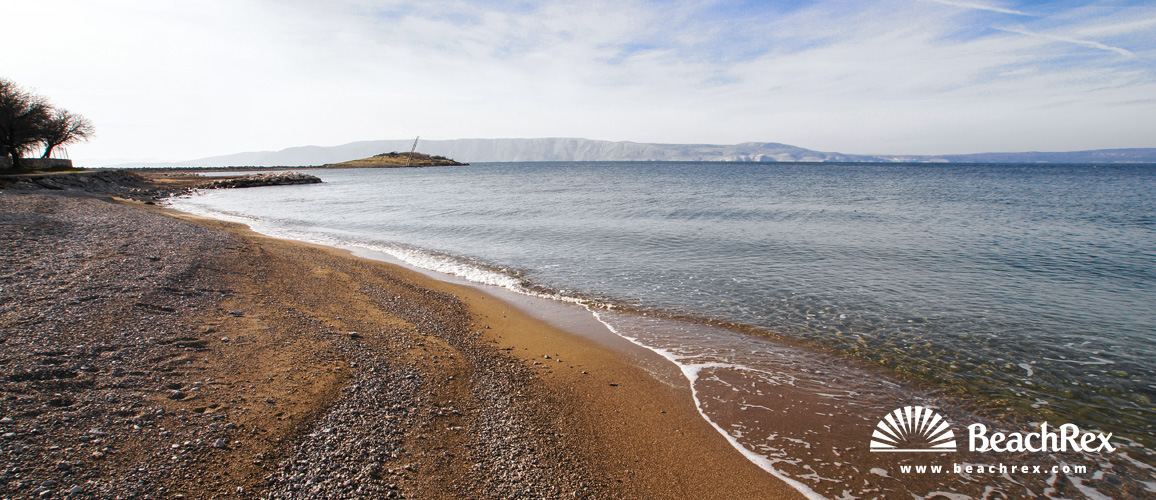Croazia - Kvarner -  Klenovica - Spiaggia Klenovica