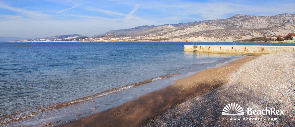 Croazia - Kvarner -  Klenovica - Spiaggia Klenovica