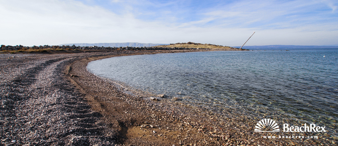 Croazia - Kvarner -  Klenovica - Spiaggia Klenovica