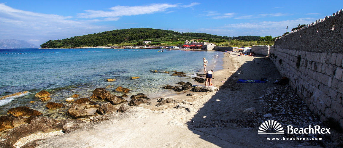 Croatia - Dalmatia  Dubrovnik - Island Korčula -  Lumbarda - Beach Bilin Žal