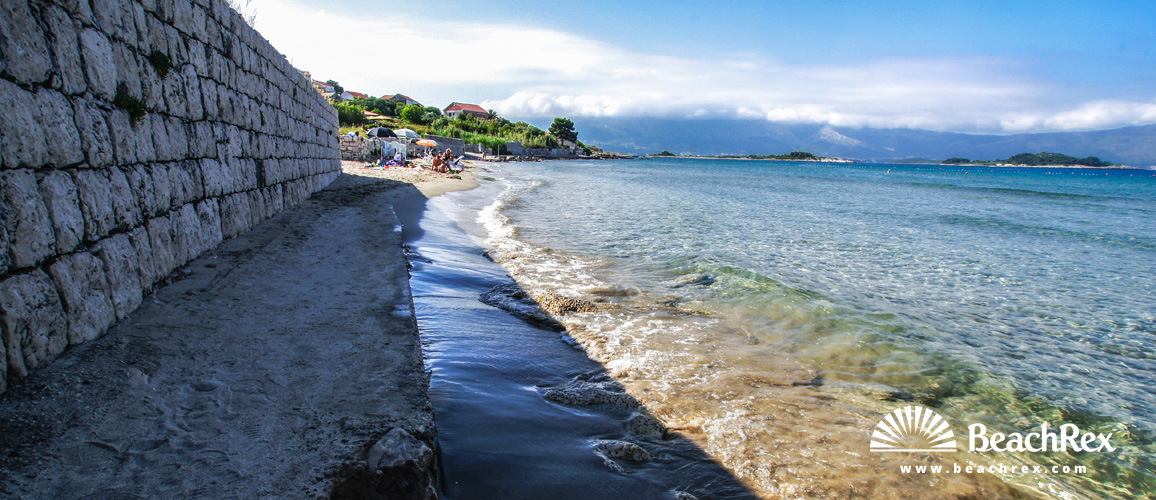 Croatia - Dalmatia  Dubrovnik - Island Korčula -  Lumbarda - Beach Bilin Žal