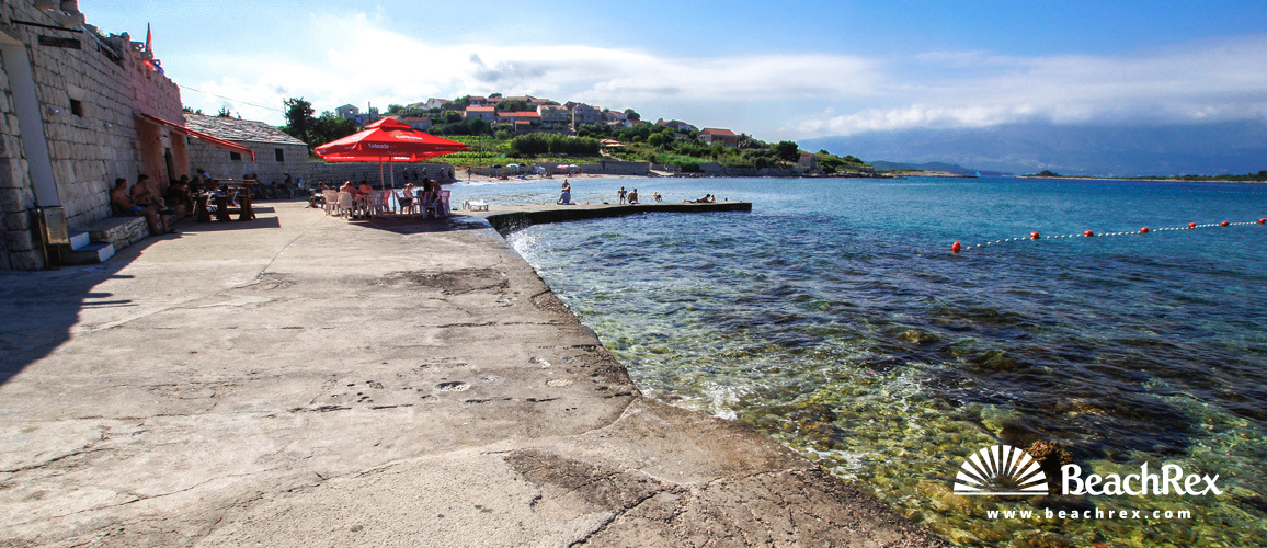 Croatia - Dalmatia  Dubrovnik - Island Korčula -  Lumbarda - Beach Bilin Žal
