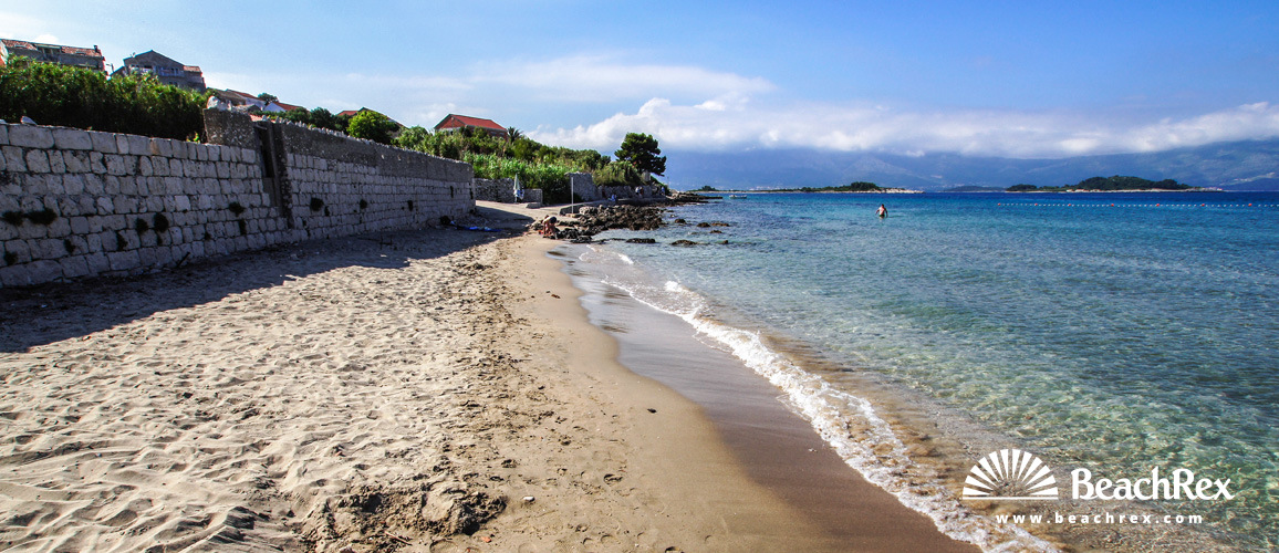 Croatia - Dalmatia  Dubrovnik - Island Korčula -  Lumbarda - Beach Bilin Žal