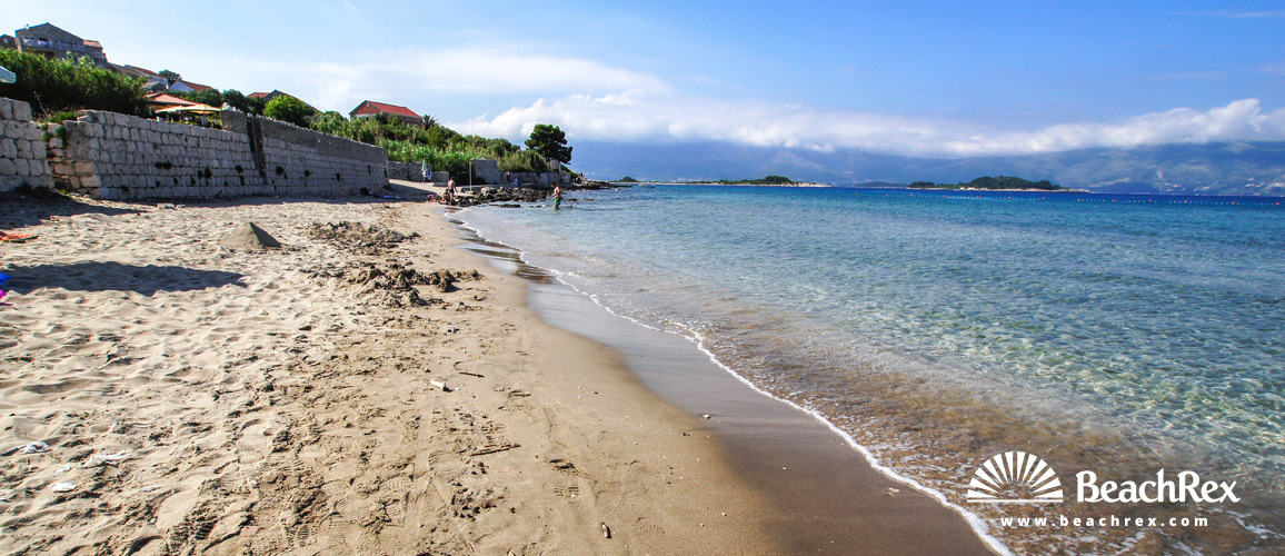 Croatia - Dalmatia  Dubrovnik - Island Korčula -  Lumbarda - Beach Bilin Žal