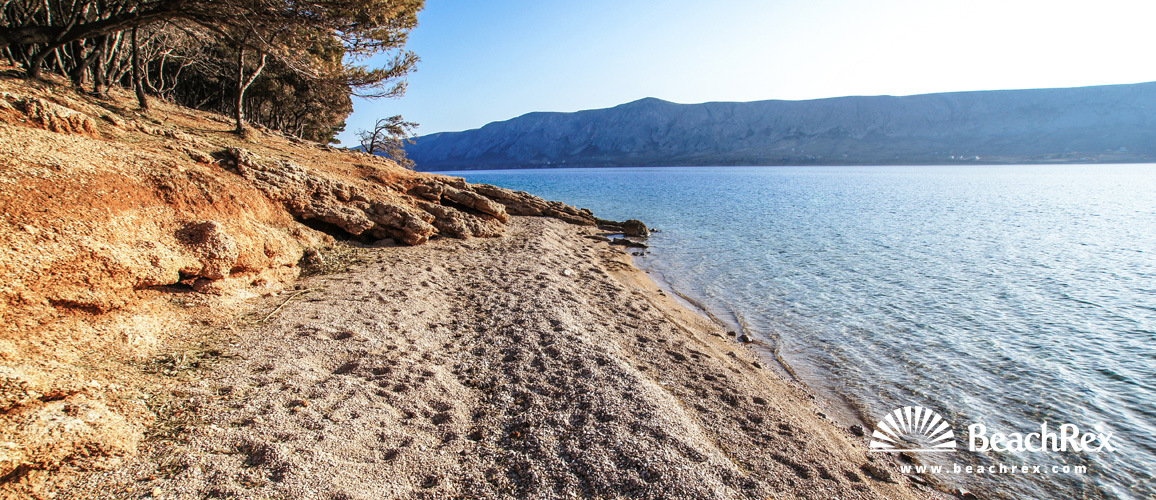 Croatia - Lika - Island Pag -  Metajna - Beach Sunčana Metajna