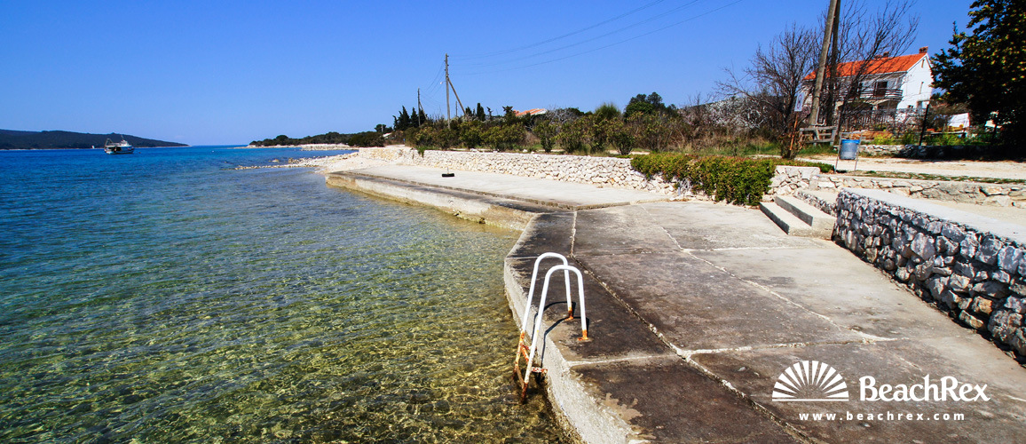 Croatia - Dalmatia  Zadar - Island Ugljan -  Muline - Beach Muline