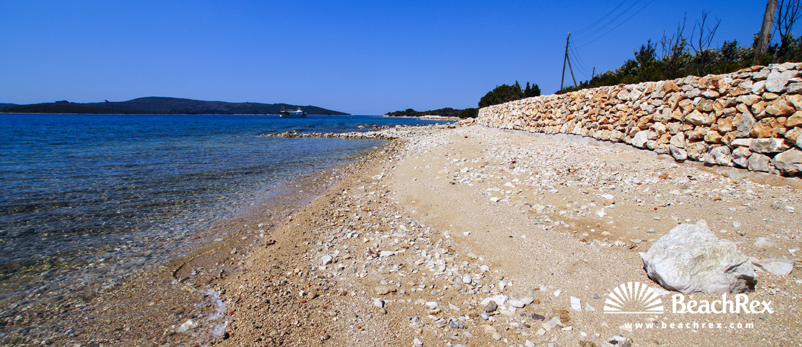 Croatia - Dalmatia  Zadar - Island Ugljan -  Muline - Beach Muline