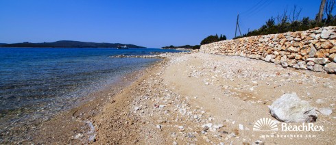 Croatia - Dalmatia  Zadar - Island Ugljan -  Muline - Beach Muline