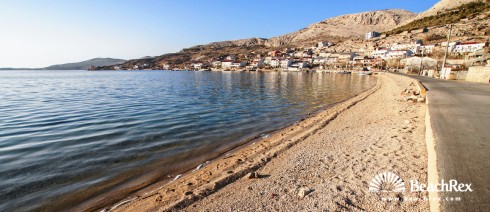 Croatia - Lika - Island Pag -  Metajna - Beach Metajna
