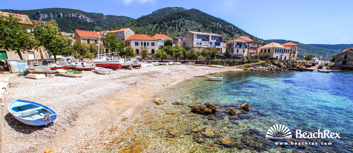 Croatia - Dalmatia  Split - Island Vis -  Komiža - Beach Lucica