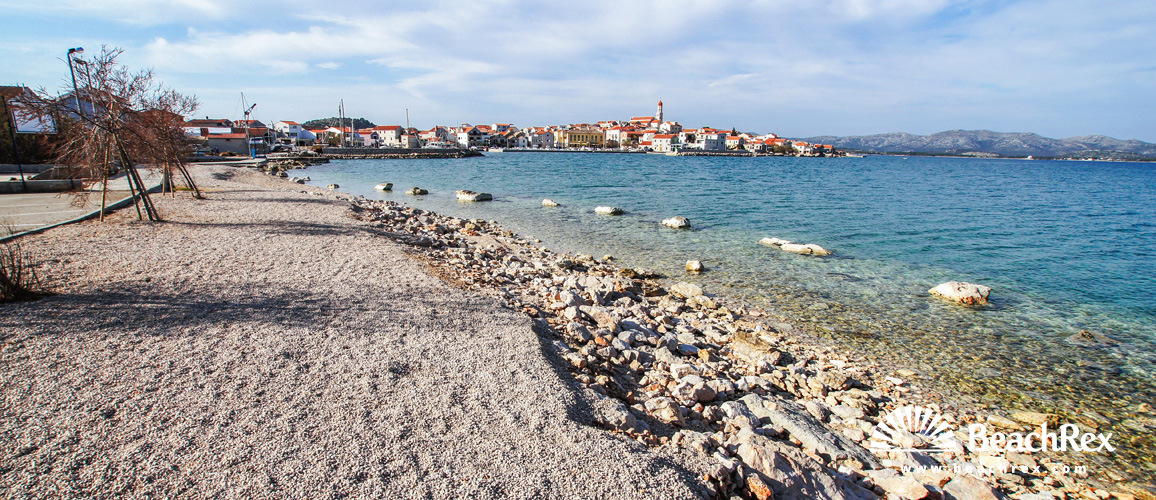 Croatia - Dalmatia  Šibenik - Island Murter -  Betina - Beach Betina