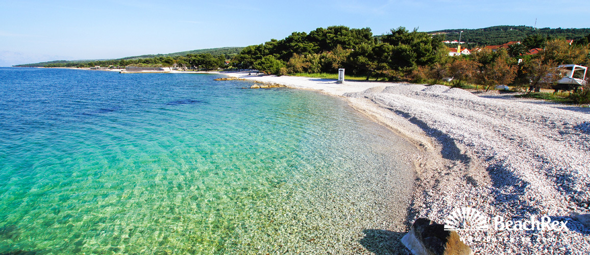 Hrvatska - Dalmacija  Split - Otok Brač -  Supetar - Plaža Vrilo