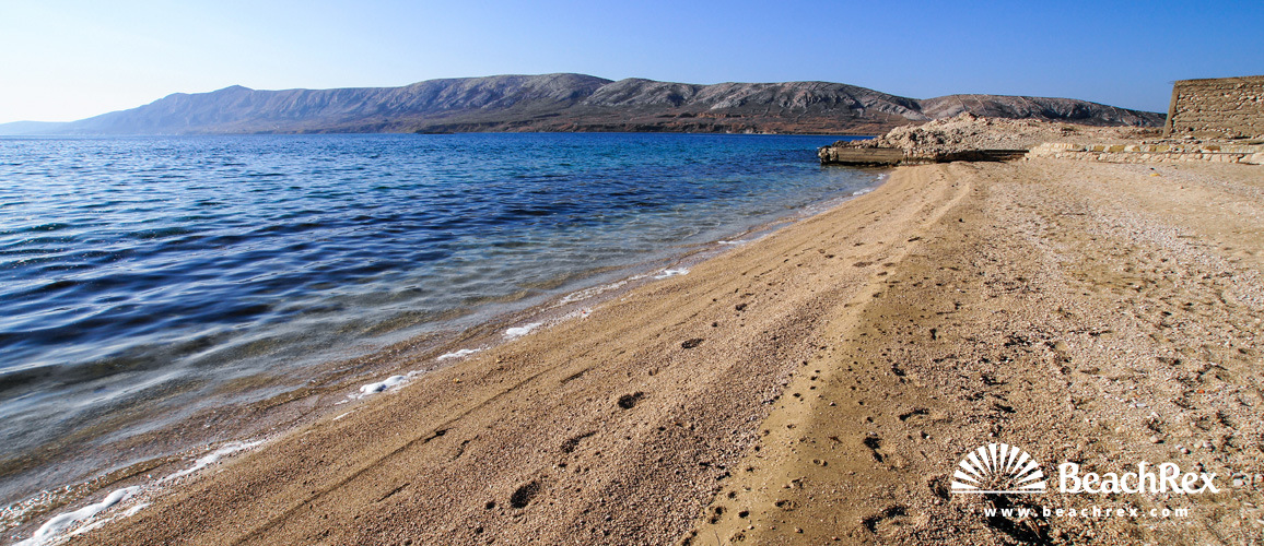 Croatia - Lika - Island Pag -  Zubovići - Beach Zubovići