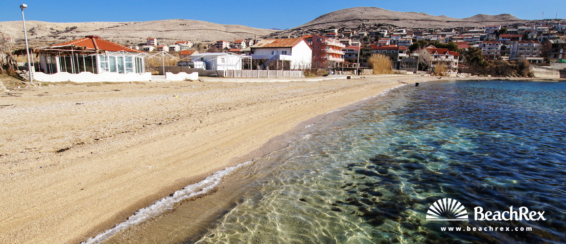 Croatia - Lika - Island Pag -  Zubovići - Beach Zubovići