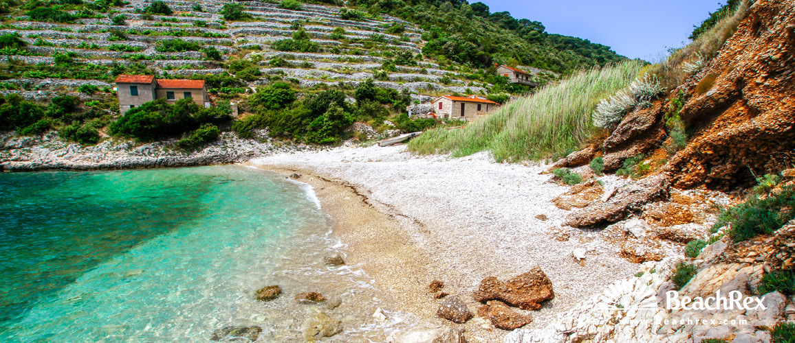 Croazia - Dalmazia  Dubrovnik - Isola Korčula -  Žrnovo - Spiaggia Pavja Luka