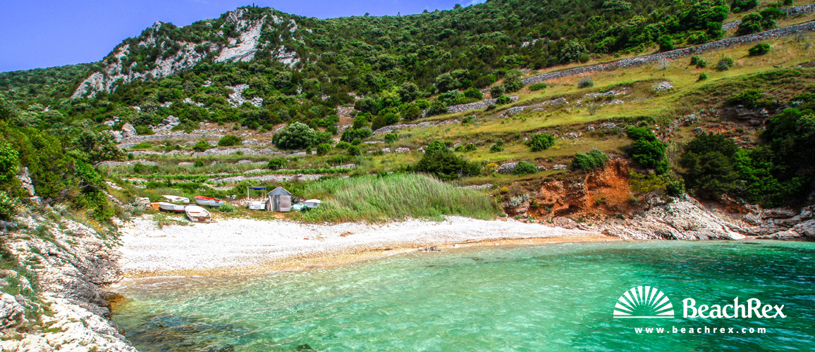 Croazia - Dalmazia  Dubrovnik - Isola Korčula -  Žrnovo - Spiaggia Pavja Luka