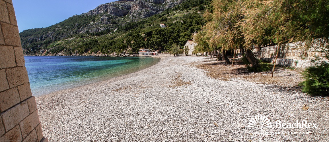 Croatia - Dalmatia  Split - Island Vis -  Komiža - Beach Gusarica