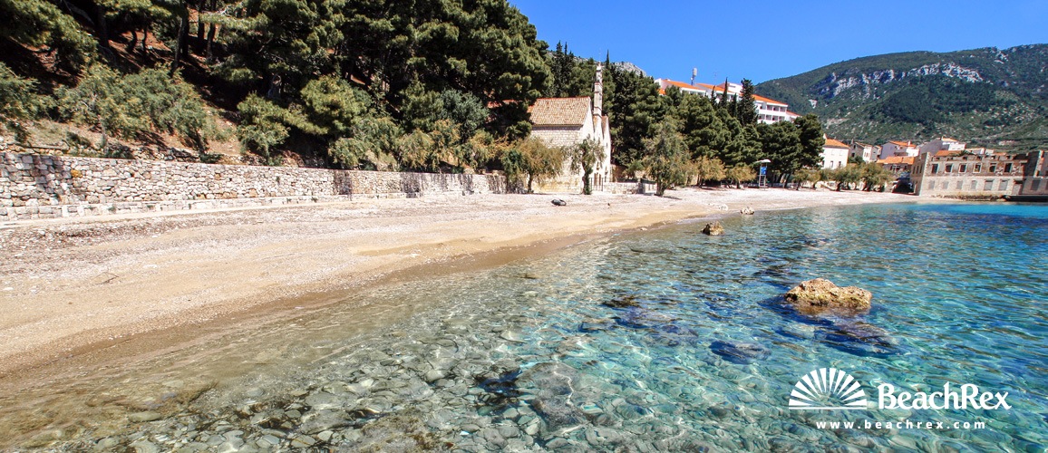 Croatia - Dalmatia  Split - Island Vis -  Komiža - Beach Gusarica