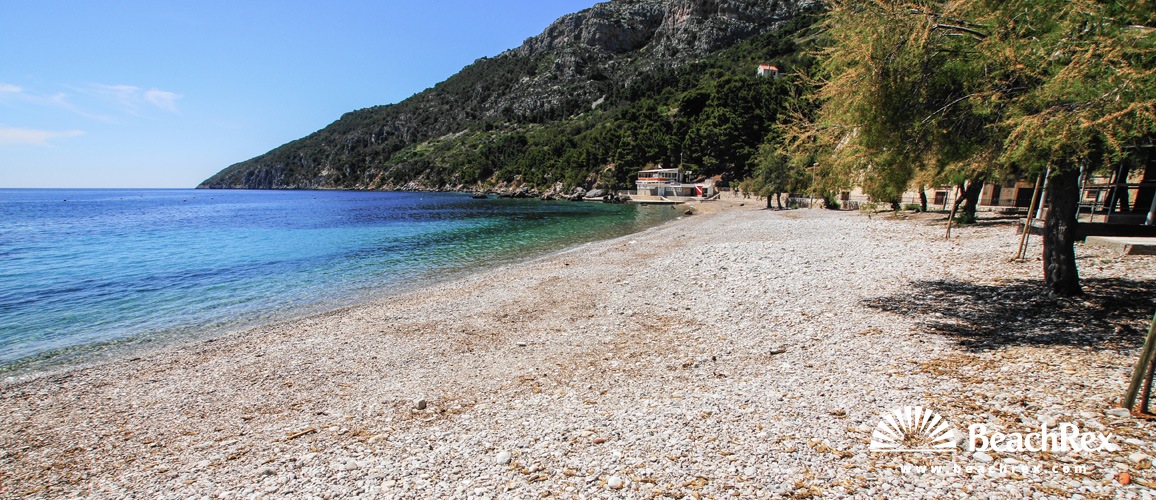 Croatia - Dalmatia  Split - Island Vis -  Komiža - Beach Gusarica