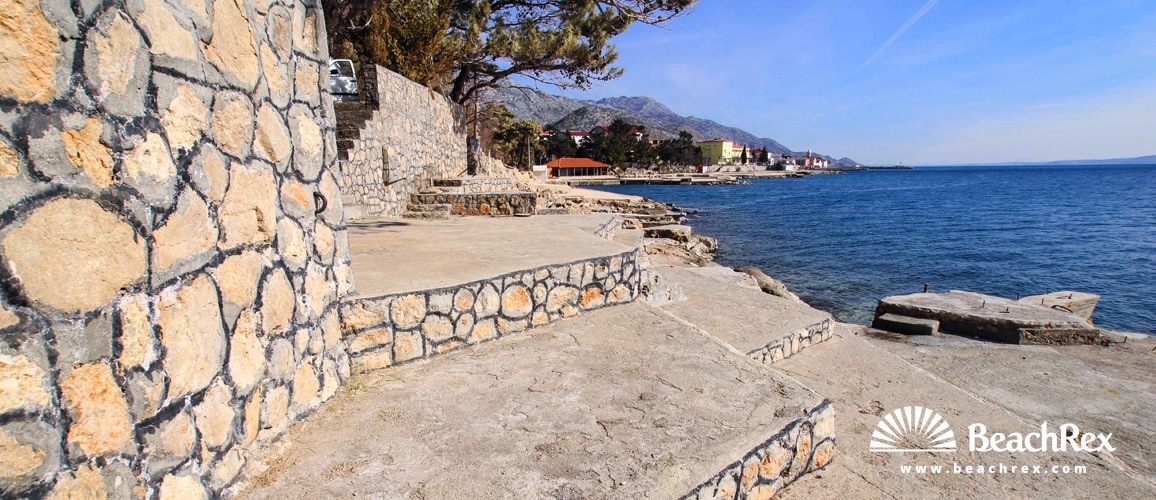 Hrvaška - Lika -  Karlobag - Plaža Karlobag