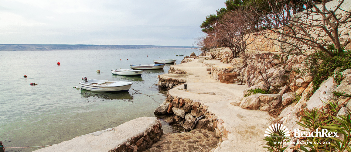 Croatia - Dalmatia  Zadar -  Starigrad Paklenica - Beach Velebit 