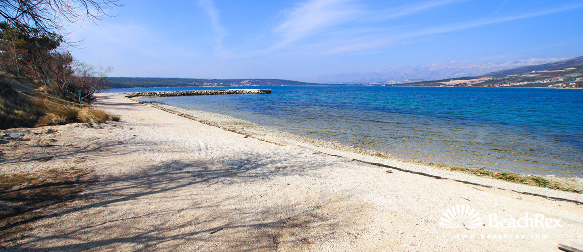 Croatia - Dalmatia  Zadar -  Karin Gornji - Beach Karin Gornji