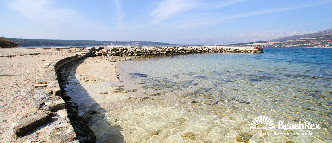 Croatia - Dalmatia  Zadar -  Karin Gornji - Beach Karin Gornji