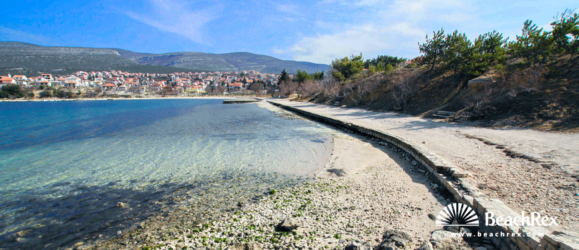 Croatia - Dalmatia  Zadar -  Karin Gornji - Beach Karin Gornji