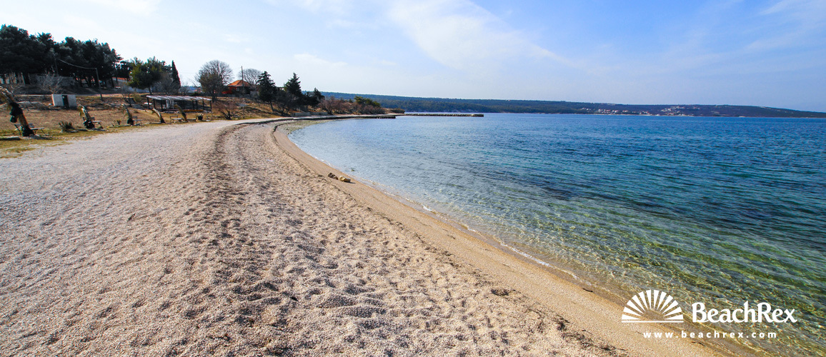 Croatia - Dalmatia  Zadar -  Karin Gornji - Beach Karin Gornji