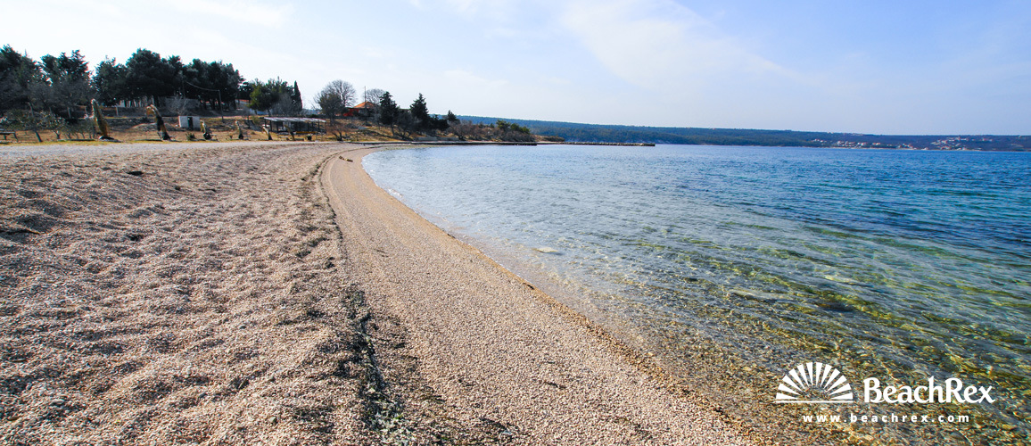 Croatia - Dalmatia  Zadar -  Karin Gornji - Beach Karin Gornji