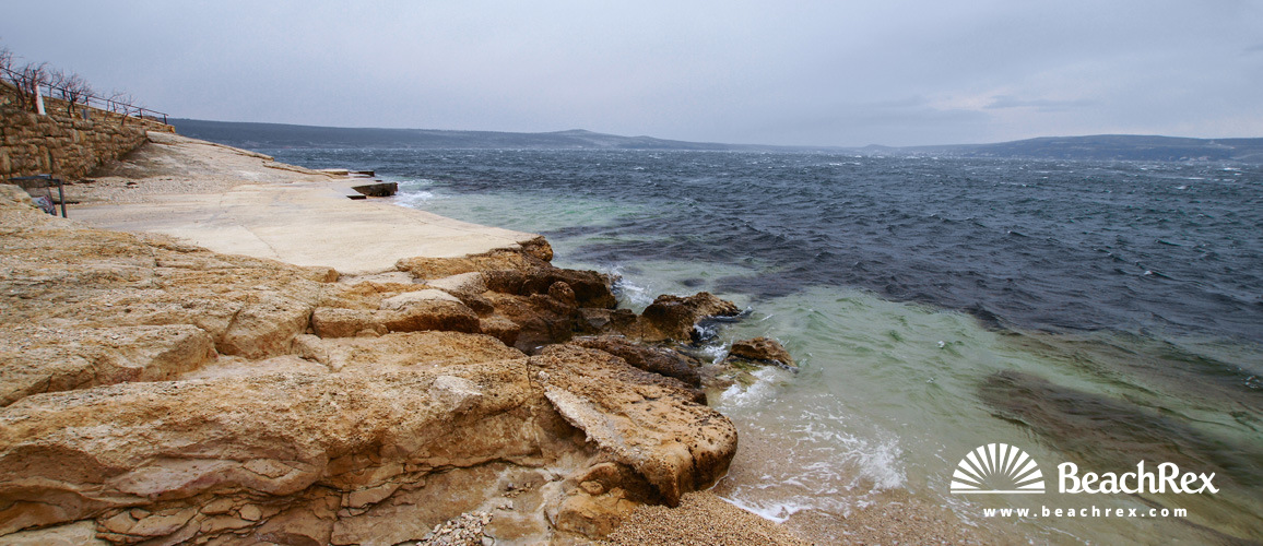 Croatia - Dalmatia  Zadar -  Novigrad - Beach AdriaSol