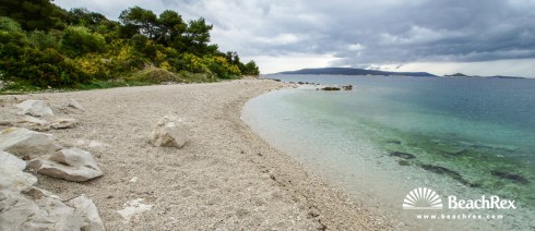 Croatia - Dalmatia  Split - Island Čiovo -  Okrug Donji - Beach Kava