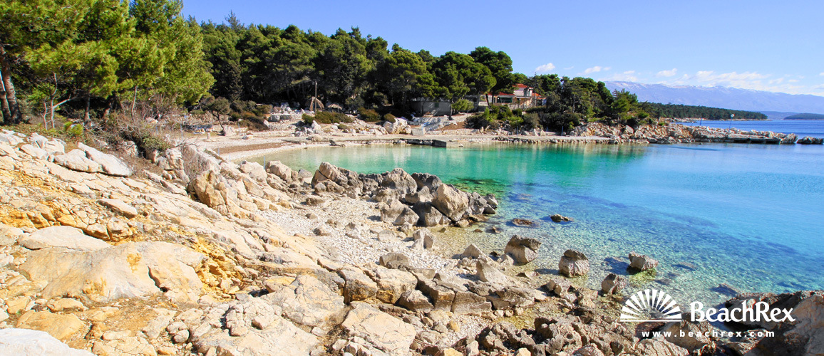 Croatia - Kvarner - Island Rab -  Kampor - Beach Gavranišće
