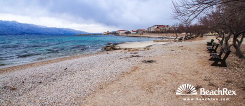 Croatia - Dalmatia  Zadar -  Ražanac - Beach sunčani Ražanac
