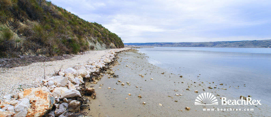 Croatia - Dalmatia  Zadar -  Rtina - Beach Rtina