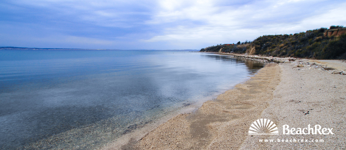 Croatia - Dalmatia  Zadar -  Rtina - Beach Rtina