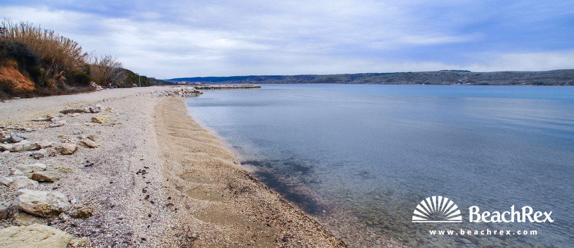 Croatia - Dalmatia  Zadar -  Rtina - Beach Rtina