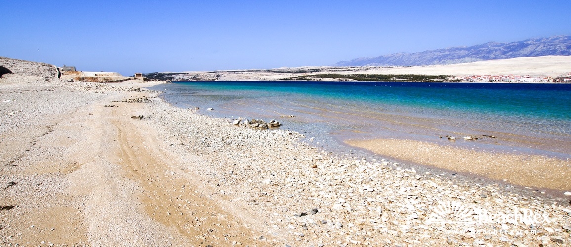 Croatia - Dalmatia  Zadar - Island Pag -  Kolan - Beach Prnjica