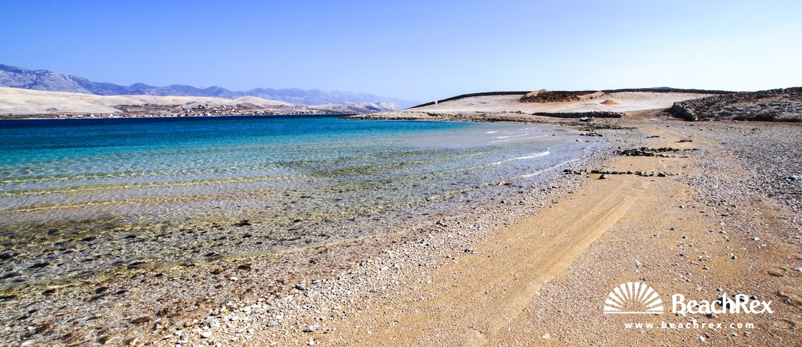 Croatia - Dalmatia  Zadar - Island Pag -  Kolan - Beach Prnjica