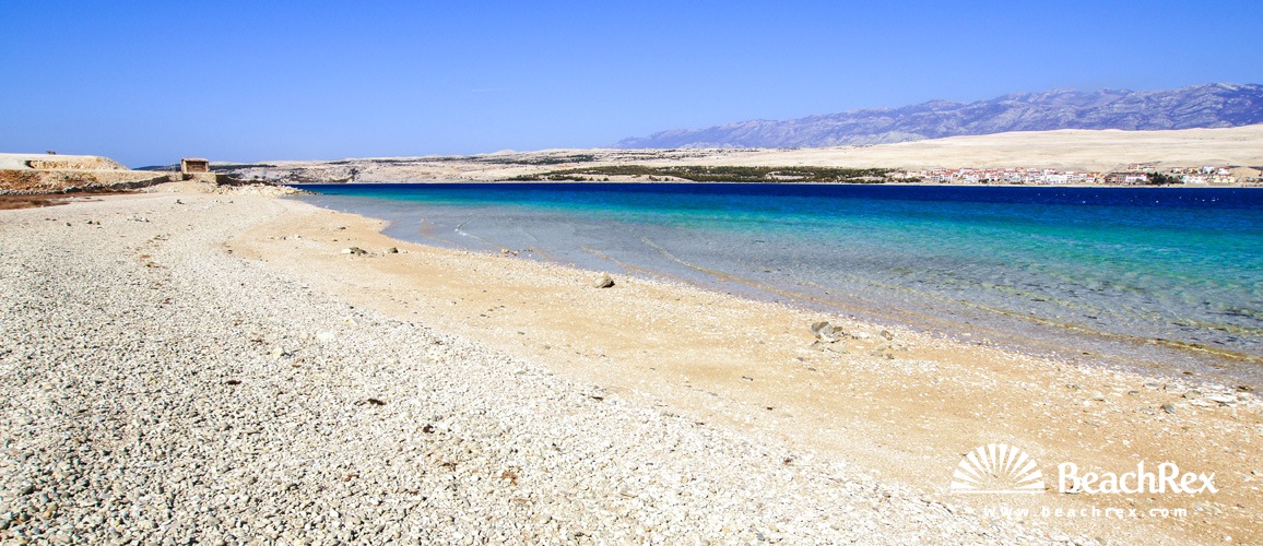 Croatia - Dalmatia  Zadar - Island Pag -  Kolan - Beach Prnjica