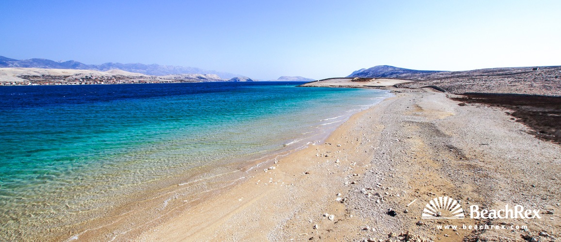 Croatia - Dalmatia  Zadar - Island Pag -  Kolan - Beach Prnjica