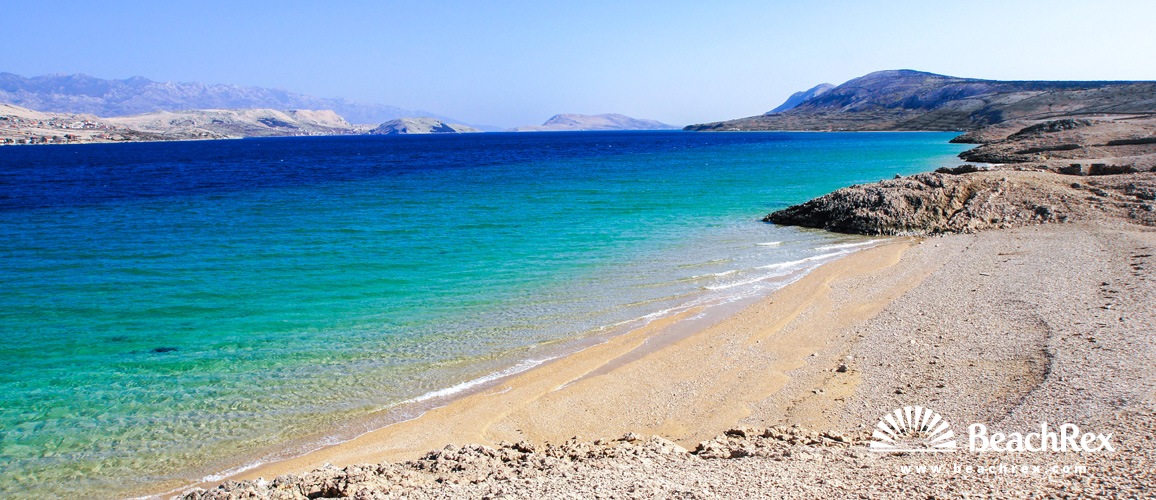 Croatia - Dalmatia  Zadar - Island Pag -  Kolan - Beach Prnjica