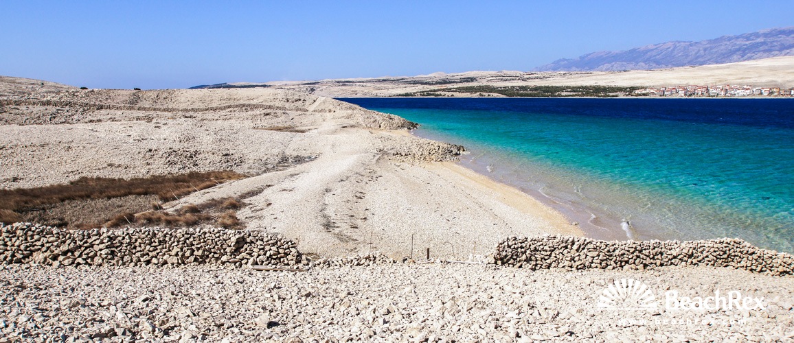 Croatia - Dalmatia  Zadar - Island Pag -  Kolan - Beach Prnjica