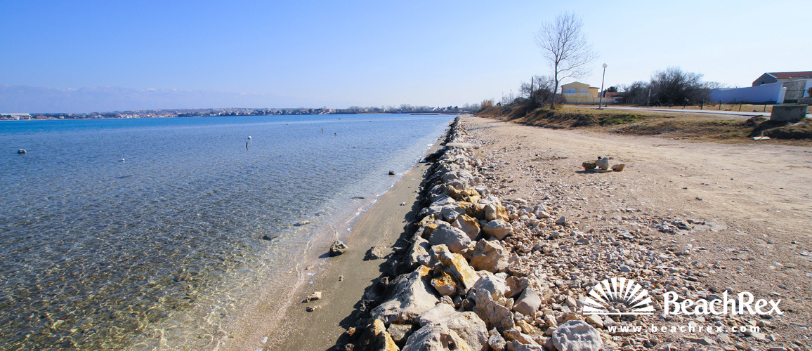 Croatia - Dalmatia  Zadar -  Nin - Beach Ždrijac