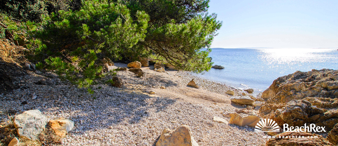 Croatie - Kvarner - Ile Rab -  Kampor - Plage Skakavka Croatie - Kvarner - Ile Rab -  Kampor - Plage Skakavka