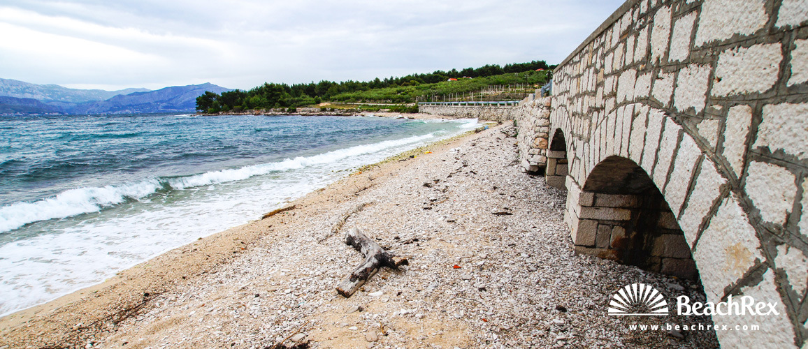 Croatia - Dalmatia  Split - Island Brač -  Supetar - Beach Babin Laz