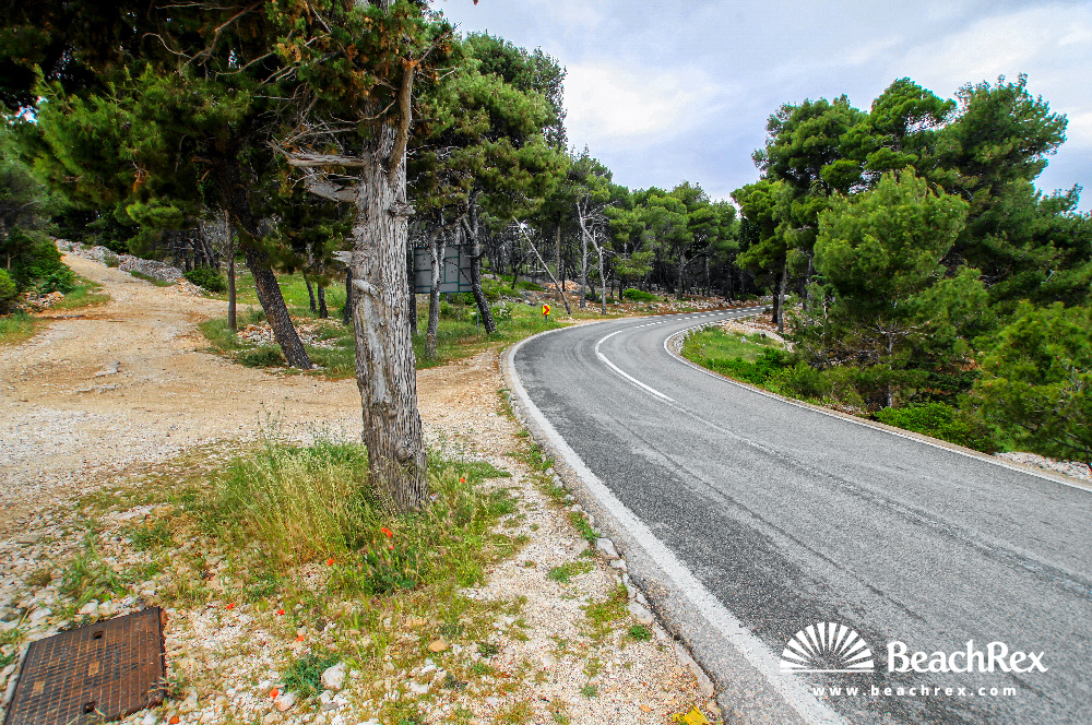 Croatia - Dalmatia  Split - Island Brač -  Supetar - Beach Babin Laz